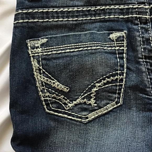 🔴𝗕𝗢𝗚𝗢🔴b-unit warehouse one size 28 maternity jeans - Picture 4 of 16